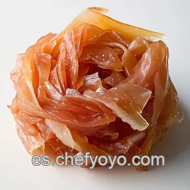 Tirabeques a la Espa&ntilde;ola: &iexcl;Mi Secreto con Jam&oacute;n y Ajo! Tarjeta de receta