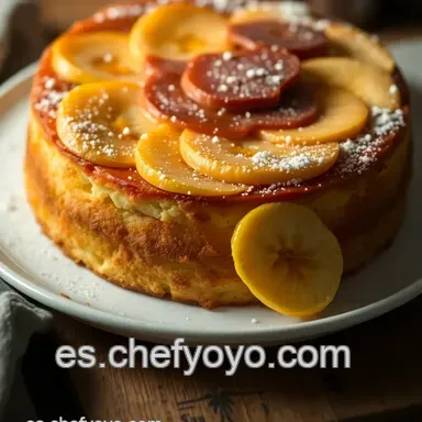 Torta de manzana f&aacute;cil Torta: &iexcl;La receta express de la abuela! Tarjeta de receta