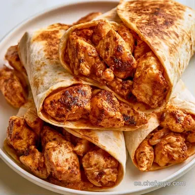 Tortillas de Pollo Air Fryer en 25 Min Tarjeta de receta
