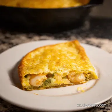 Tortilla de Camarones La Receta Crujiente de C&aacute;diz Tarjeta de receta