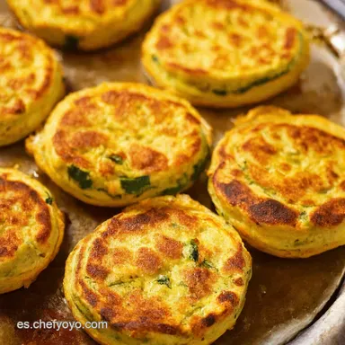 Tortitas de Calabac&iacute;n Estilo Maite Receta F&aacute;cil y Deliciosa Tarjeta de receta