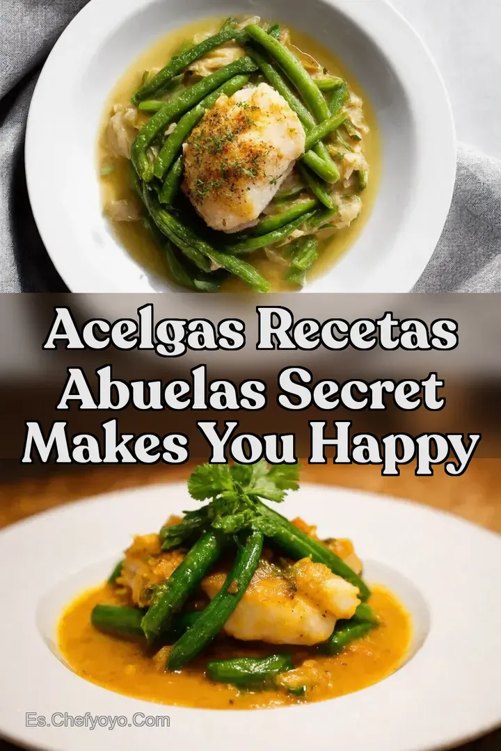 Acelgas Recetas Abuelas Secret Makes You Happy