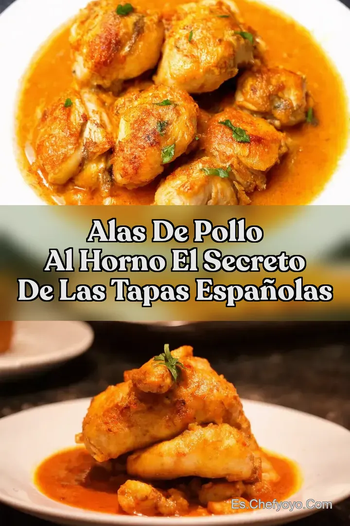 Alas de Pollo al Horno El Secreto de las Tapas Espa&ntilde;olas