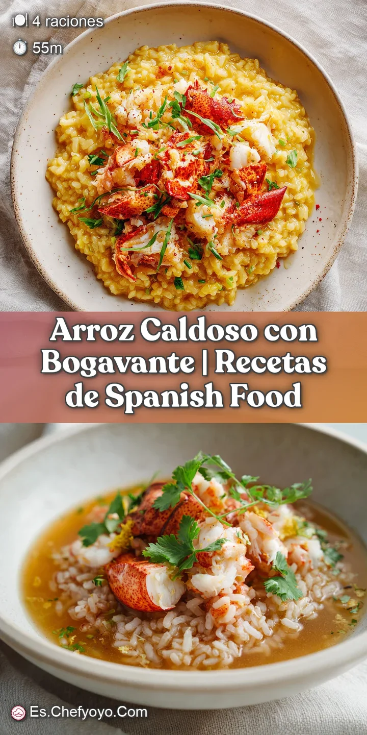 Close-up of tender lobster claw nestled in a bed of creamy, saffron-infused rice, glistening.