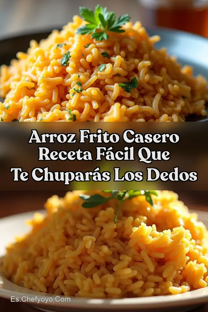 Arroz Frito Casero Receta F&aacute;cil Que Te Chupar&aacute;s Los Dedos