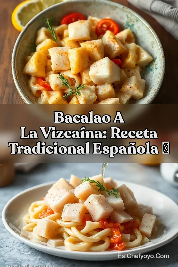 Bacalao a la Vizca&iacute;na: Receta Tradicional Espa&ntilde;ola ✨