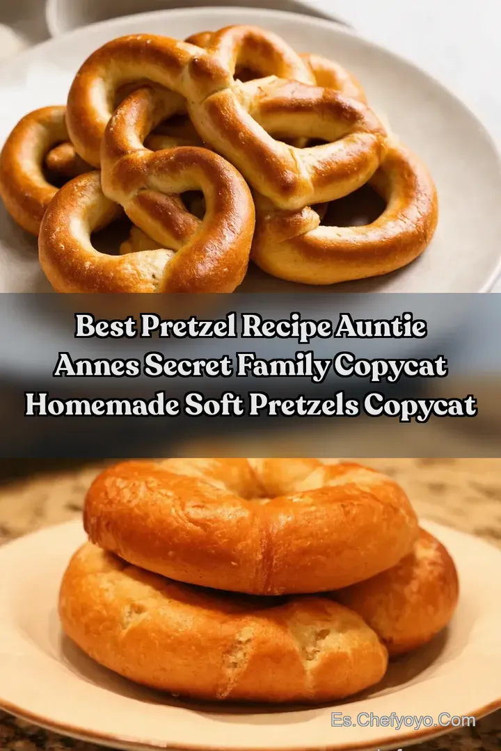 Best Pretzel Recipe Auntie Annes Secret Family Copycat Homemade Soft Pretzels Copycat