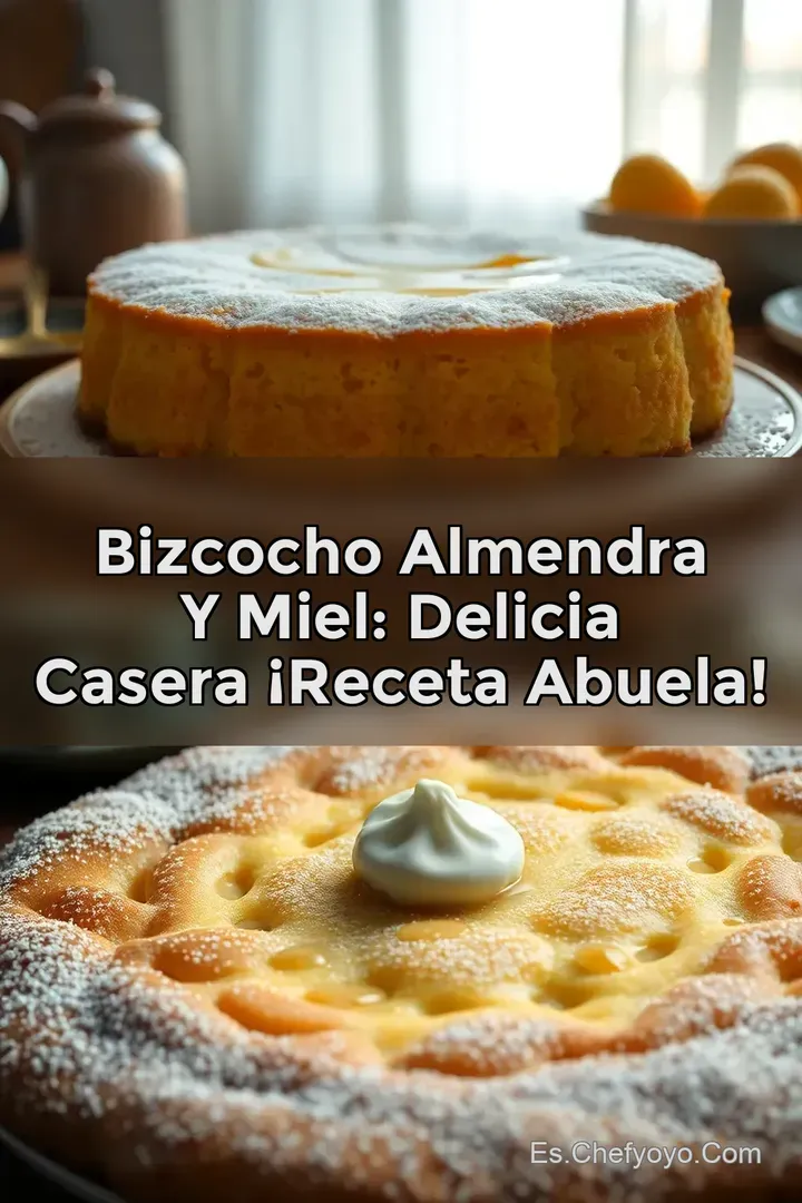 Bizcocho Almendra y Miel: Delicia Casera &iexcl;Receta Abuela!