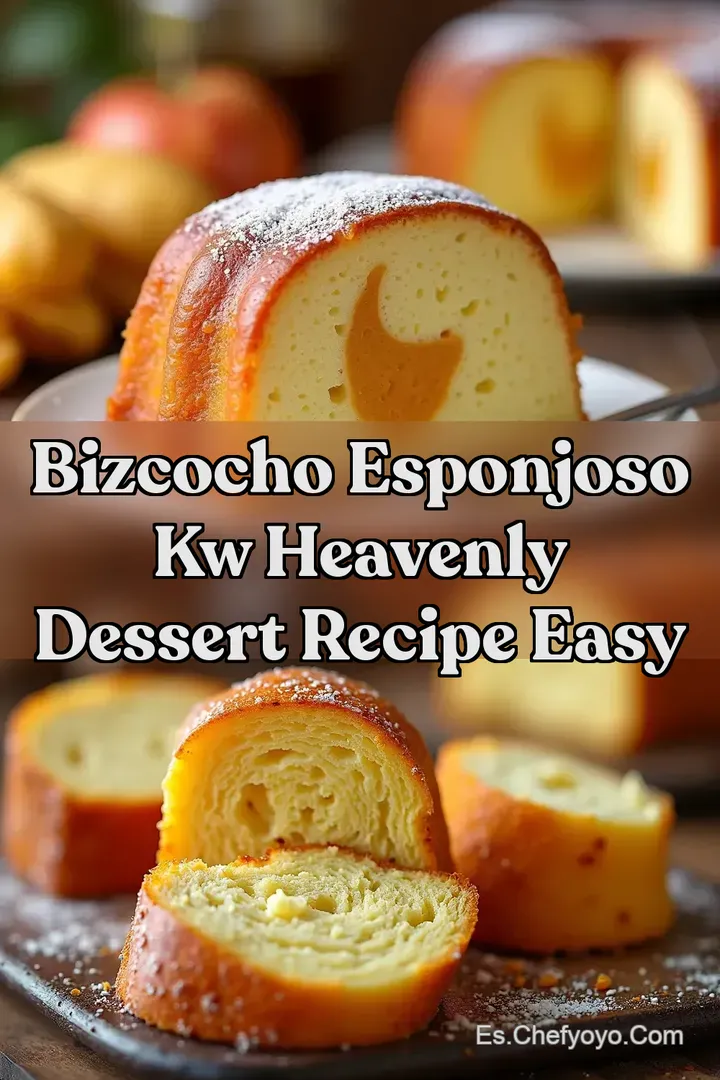 Bizcocho Esponjoso kw Heavenly Dessert Recipe Easy