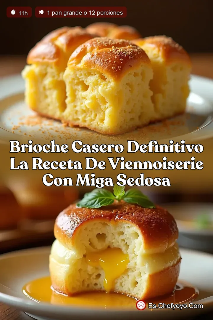 Brioche Casero Definitivo La Receta de Viennoiserie Con Miga Sedosa