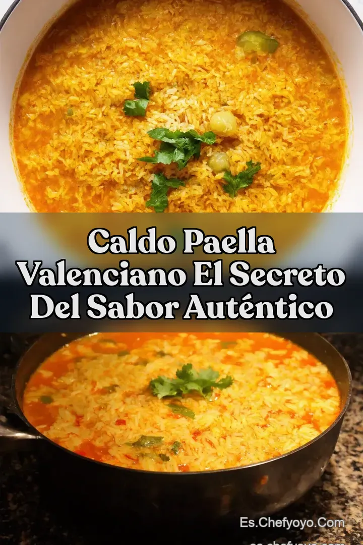 Caldo Paella Valenciano El Secreto Del Sabor Aut&eacute;ntico