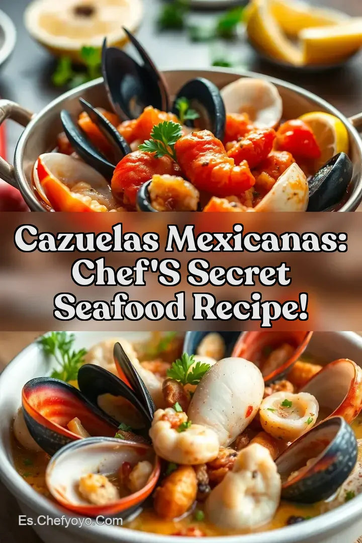 Cazuelas Mexicanas: Chef s Secret Seafood Recipe!