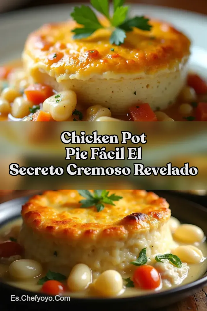 Chicken Pot Pie F&aacute;cil El Secreto Cremoso Revelado