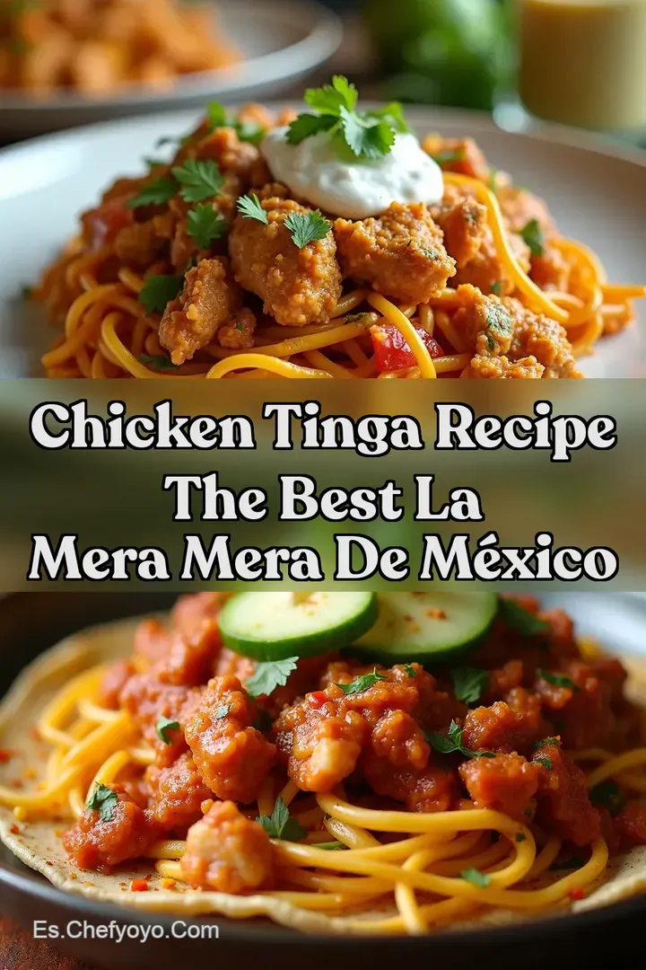 Chicken Tinga Recipe The BEST La Mera Mera de M&eacute;xico