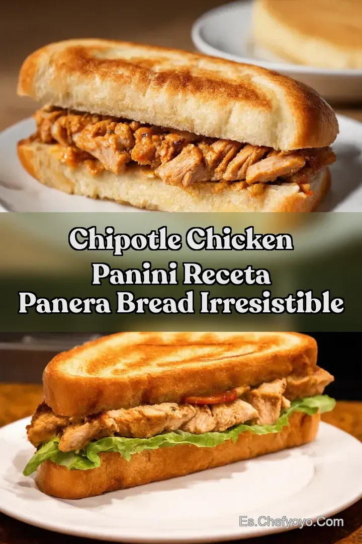 Chipotle Chicken Panini Receta Panera Bread Irresistible