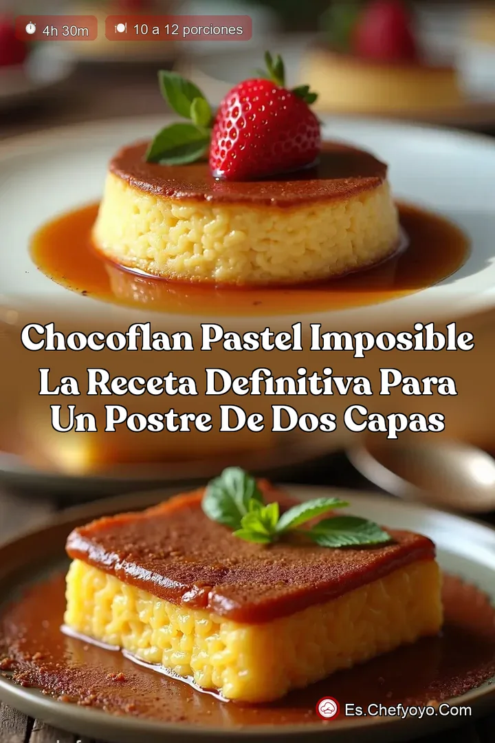 Chocoflan Pastel Imposible La Receta Definitiva para un Postre de Dos Capas