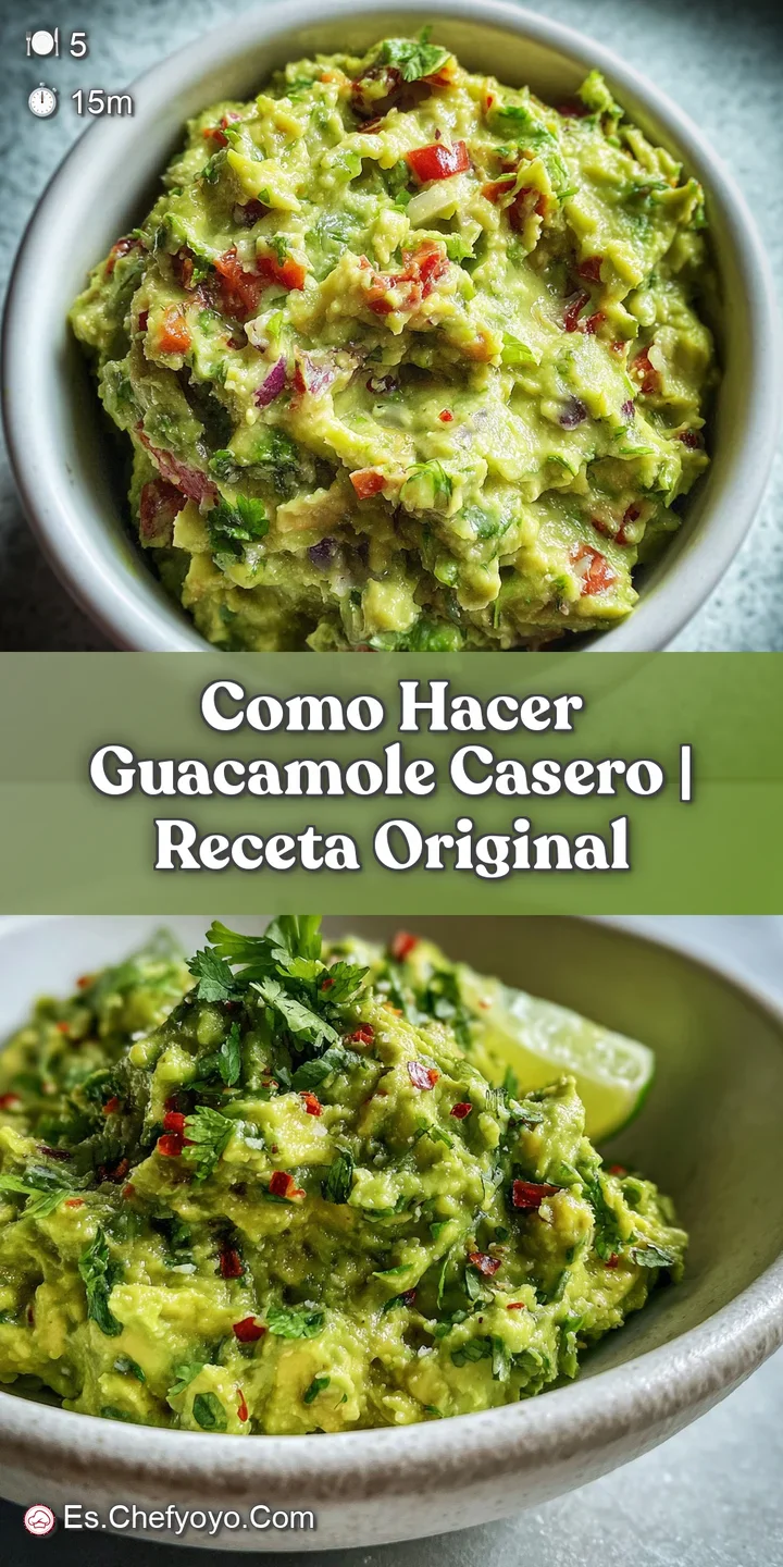 Close-up shows the creamy, yet chunky texture of fresh guacamole. Diced tomatoes and onions add pops of color and texture.