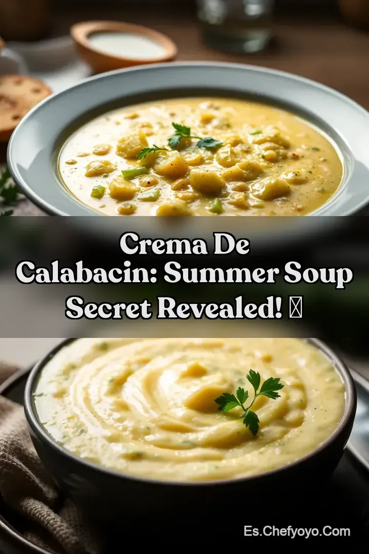 Crema de Calabacin: Summer Soup Secret Revealed! ✨