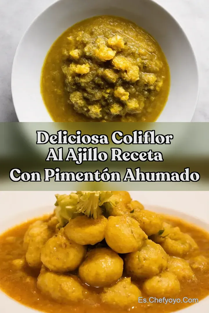 Deliciosa Coliflor al Ajillo Receta Con Piment&oacute;n Ahumado