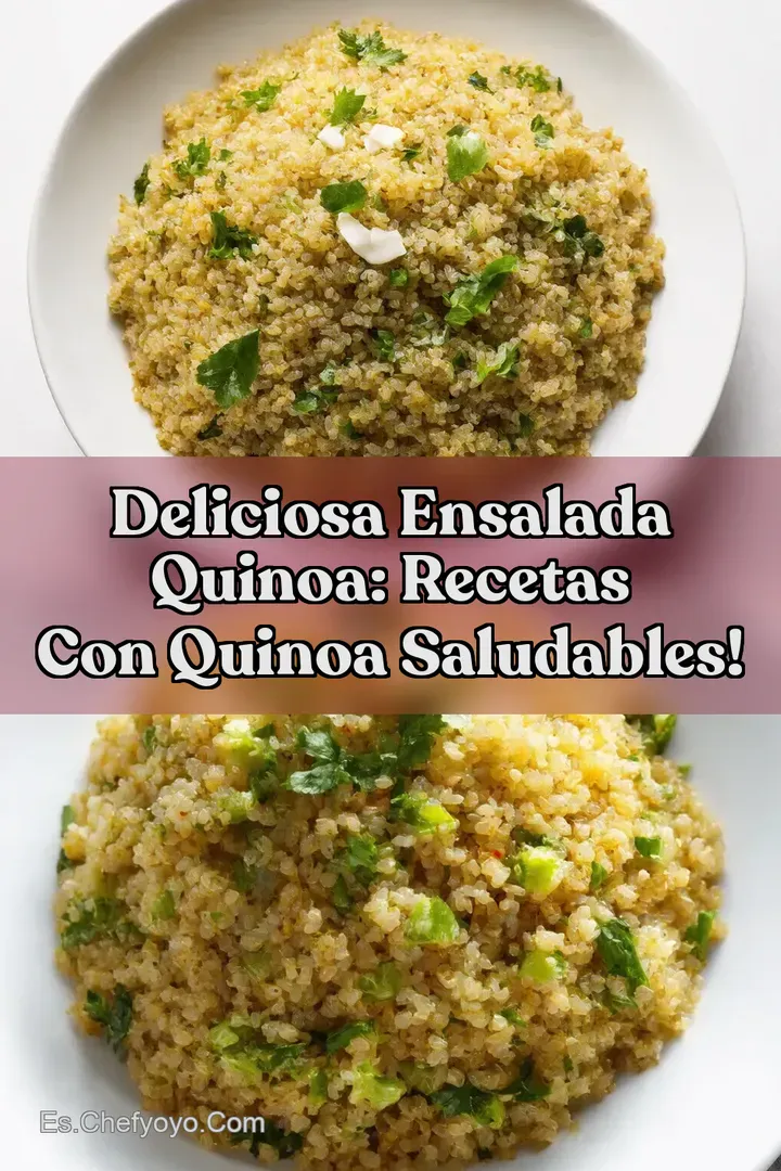 Deliciosa Ensalada Quinoa: Recetas Con Quinoa Saludables!