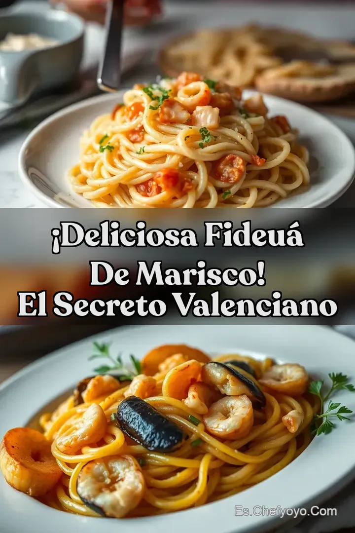 &iexcl;Deliciosa Fideu&aacute; de Marisco! El Secreto Valenciano