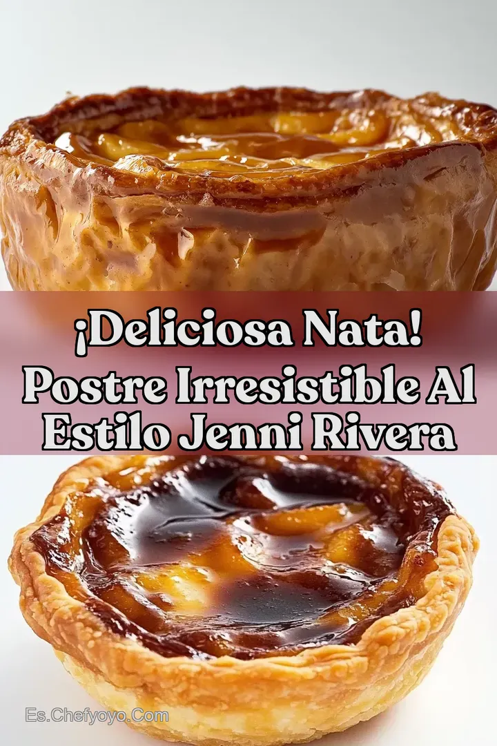 &iexcl;Deliciosa Nata! Postre Irresistible al Estilo Jenni Rivera