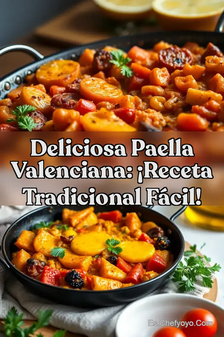 Deliciosa Paella Valenciana: &iexcl;Receta Tradicional F&aacute;cil!