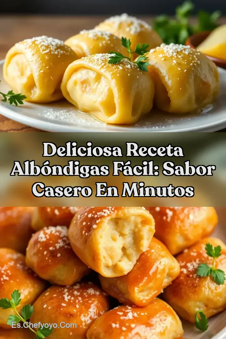 Deliciosa Receta Alb&oacute;ndigas F&aacute;cil: Sabor Casero en Minutos