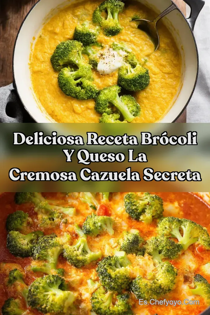 Deliciosa Receta Br&oacute;coli y Queso La Cremosa Cazuela Secreta