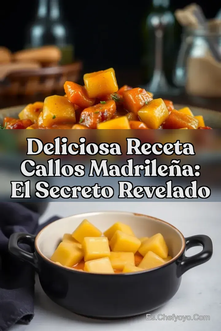 Deliciosa Receta Callos Madrile&ntilde;a: El Secreto Revelado