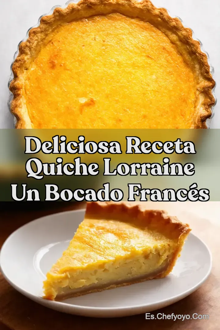 Deliciosa Receta Quiche Lorraine Un Bocado Franc&eacute;s