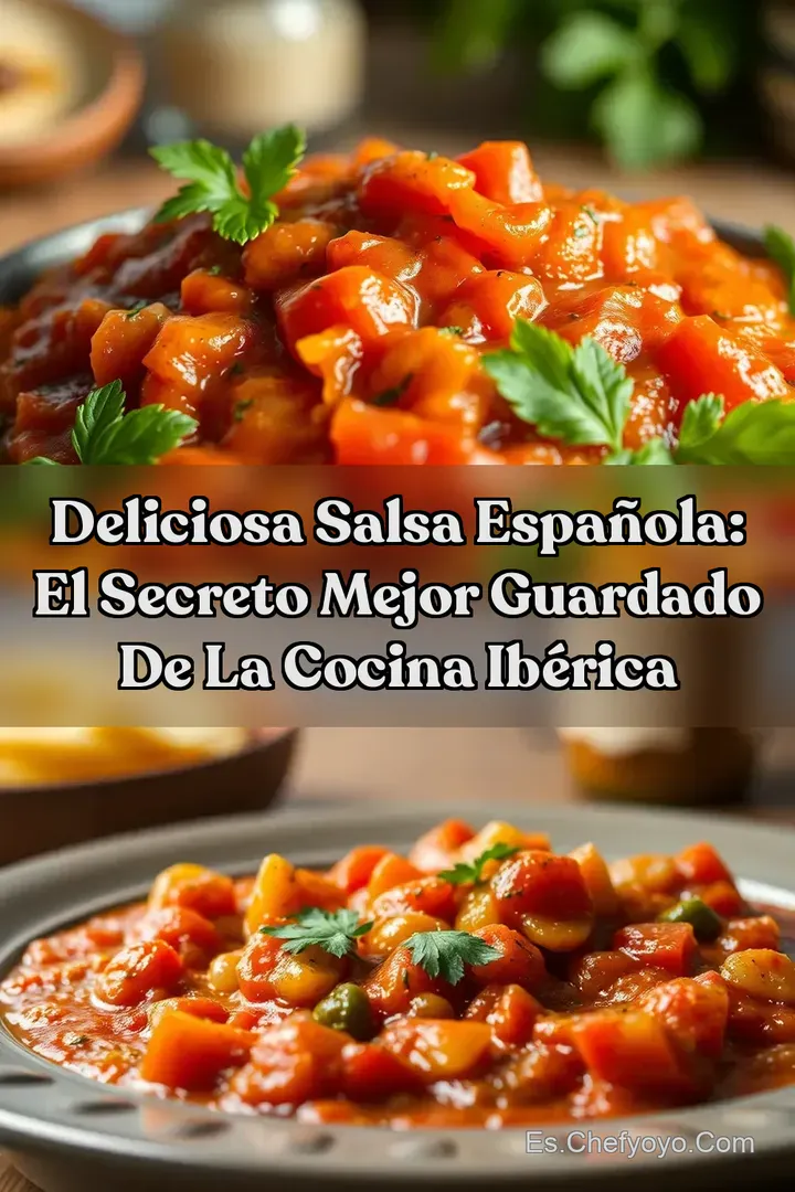 Deliciosa Salsa Espa&ntilde;ola: El Secreto Mejor Guardado de la Cocina Ib&eacute;rica
