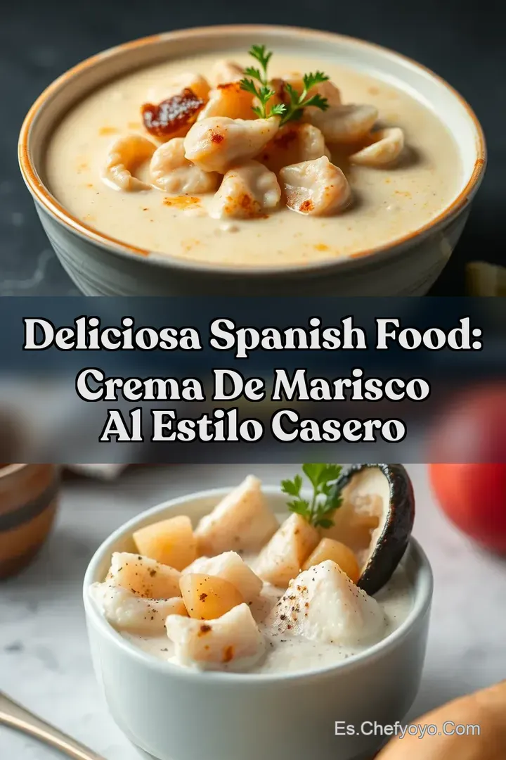 Deliciosa Spanish Food: Crema de Marisco al Estilo Casero