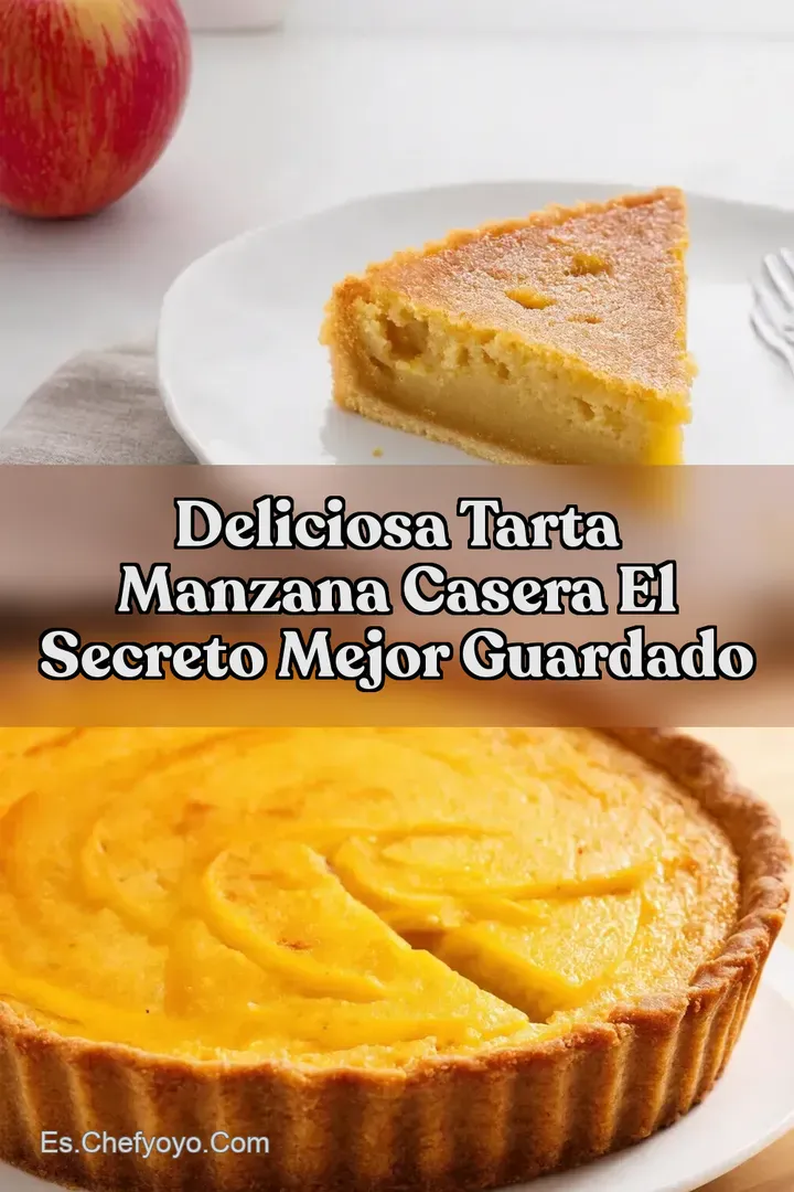 Deliciosa Tarta Manzana Casera El Secreto Mejor Guardado