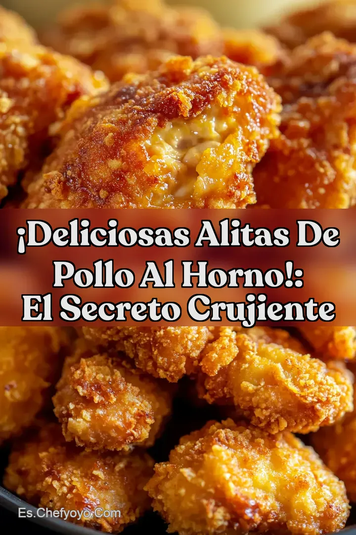 &iexcl;Deliciosas Alitas de Pollo al Horno!: El Secreto Crujiente