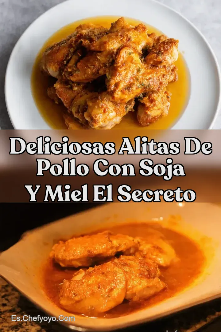 Deliciosas Alitas de Pollo con Soja y Miel El Secreto