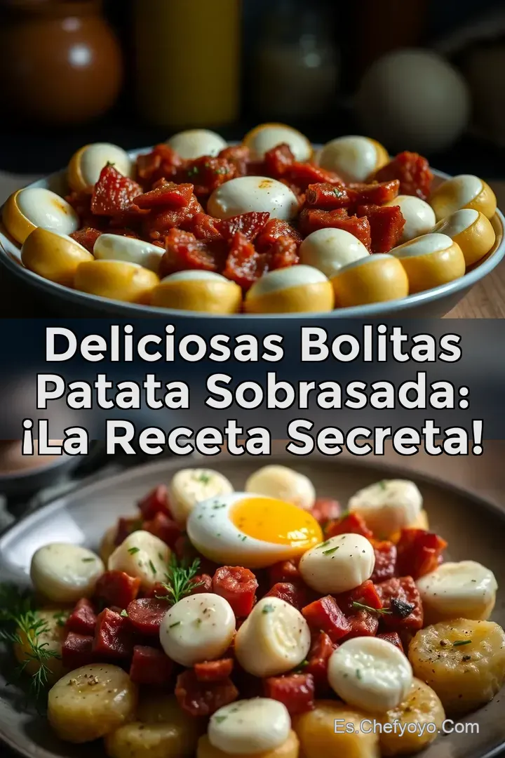 Deliciosas Bolitas Patata Sobrasada: &iexcl;La Receta Secreta!
