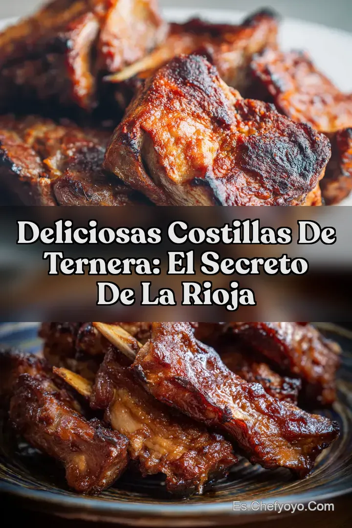 Deliciosas Costillas de Ternera: El Secreto de La Rioja