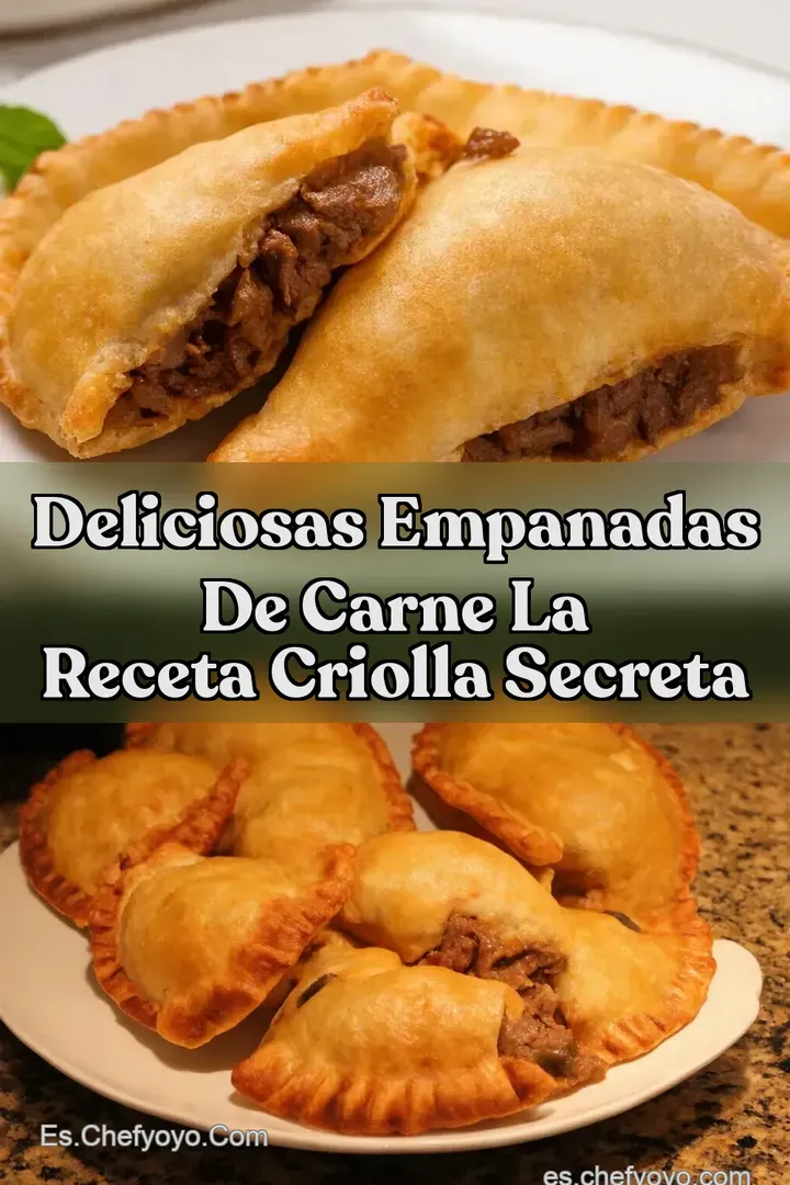 Deliciosas Empanadas de Carne La Receta Criolla Secreta