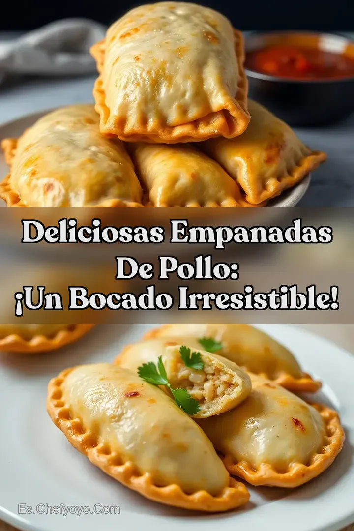 Deliciosas Empanadas de Pollo: &iexcl;Un Bocado Irresistible!