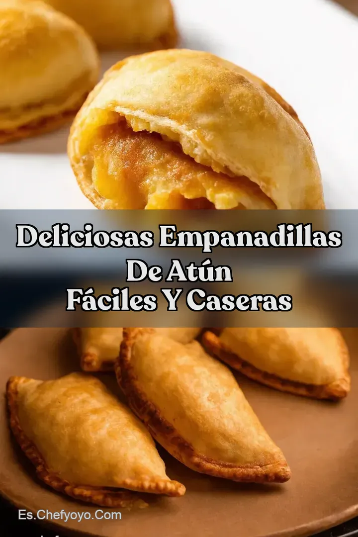 Deliciosas Empanadillas de At&uacute;n F&aacute;ciles y Caseras
