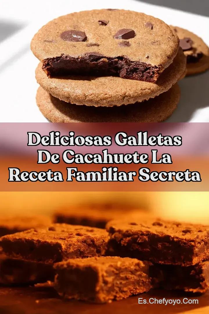 Deliciosas Galletas de Cacahuete La Receta Familiar Secreta