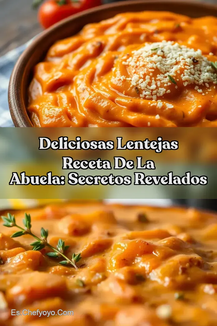 Deliciosas Lentejas Receta de la Abuela: Secretos Revelados