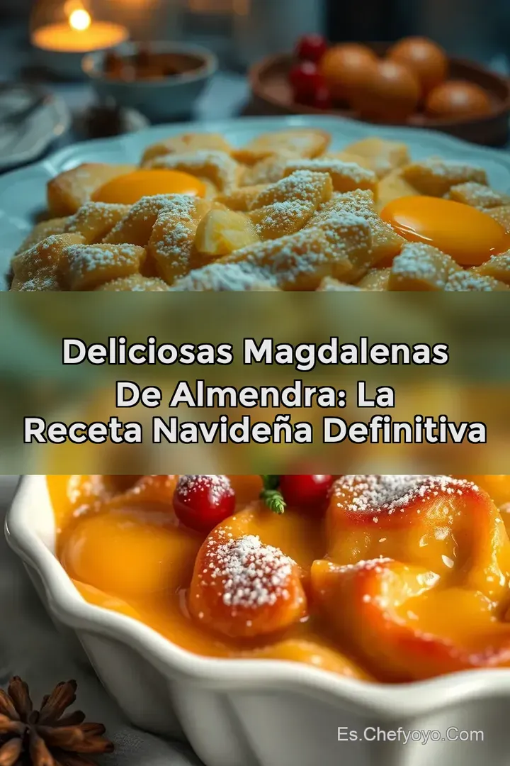 Deliciosas Magdalenas de Almendra: La Receta Navide&ntilde;a Definitiva