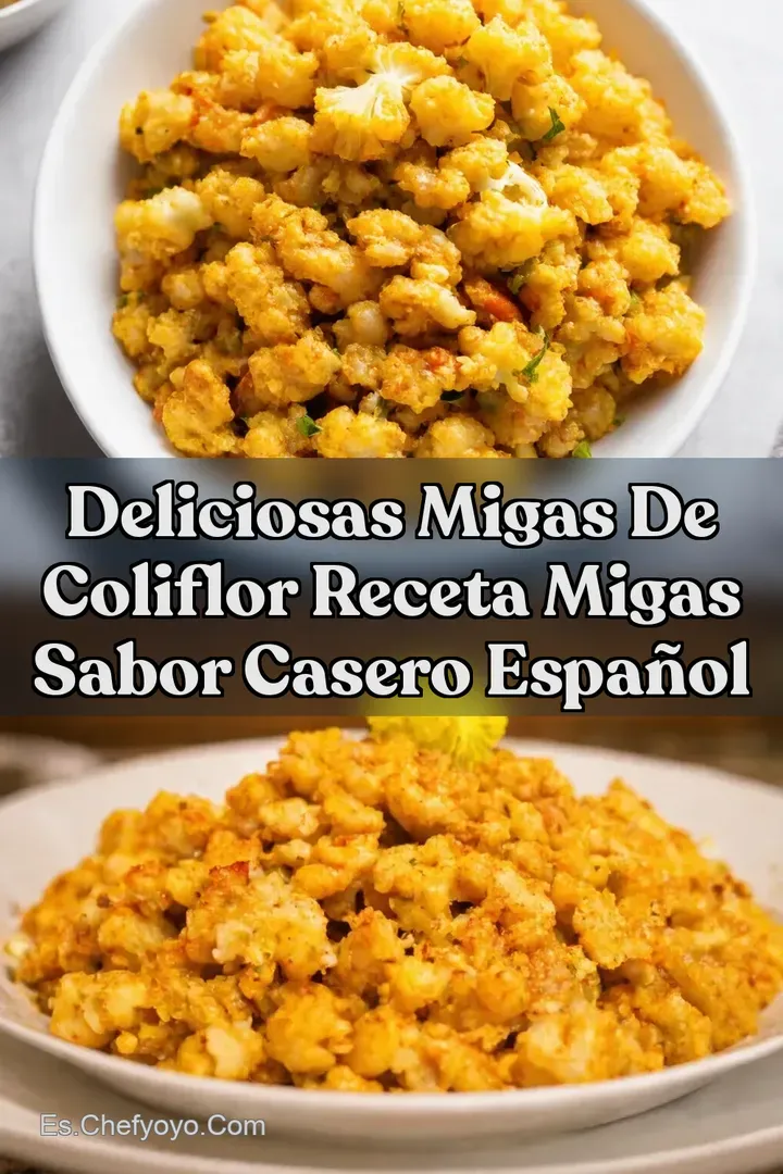 Deliciosas Migas De Coliflor Receta Migas Sabor Casero Espa&ntilde;ol
