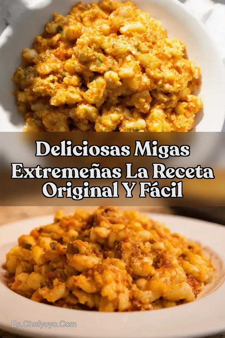 Deliciosas Migas Extreme&ntilde;as La Receta Original y F&aacute;cil