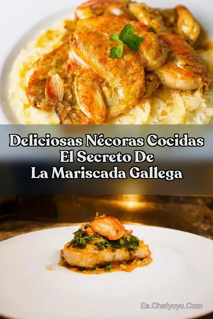 Deliciosas N&eacute;coras Cocidas El Secreto de la Mariscada Gallega