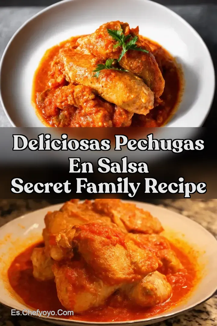 Deliciosas Pechugas en Salsa Secret Family Recipe