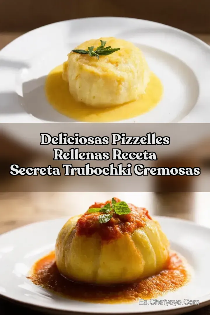 Deliciosas Pizzelles Rellenas Receta Secreta Trubochki Cremosas