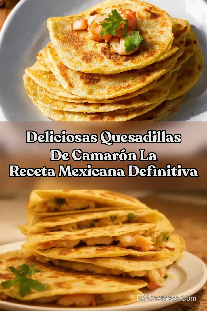 Deliciosas Quesadillas de Camar&oacute;n La Receta Mexicana Definitiva
